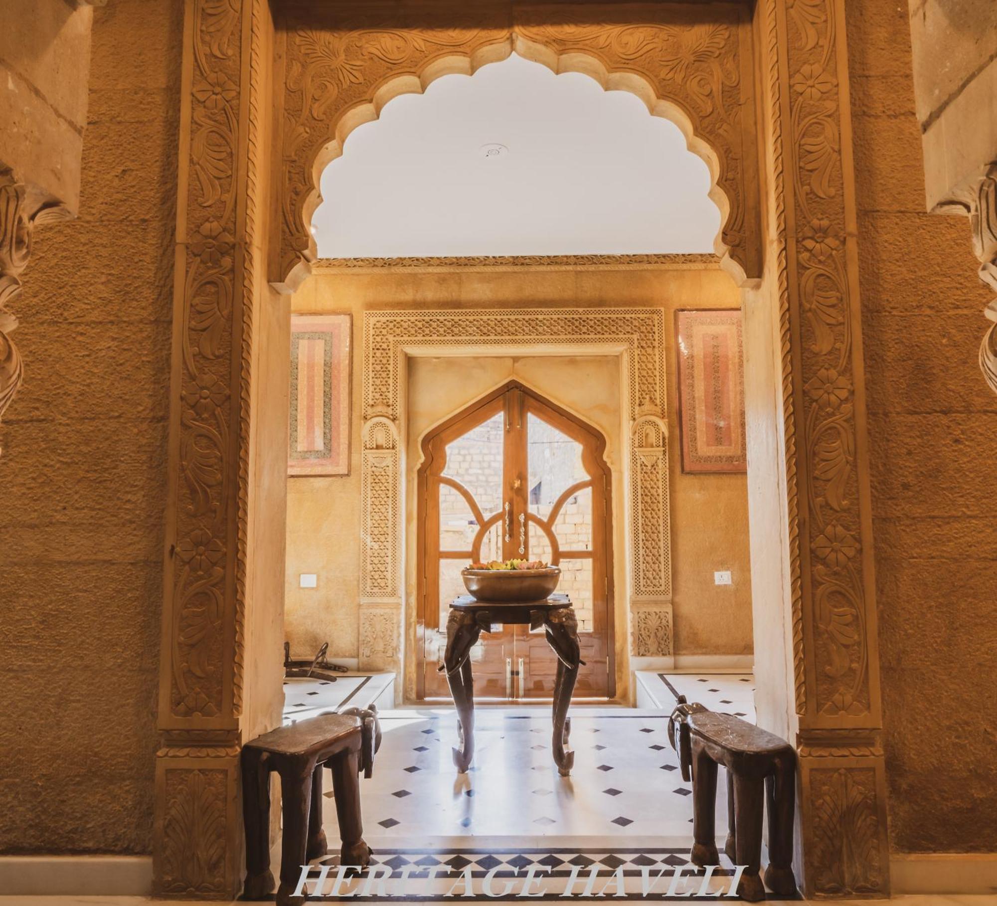 Hotel Heritage Haveli Jaisalmer Ngoại thất bức ảnh